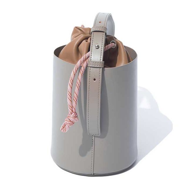 F/CE. TECH LEATHER BUCKET MINI SHOULDER