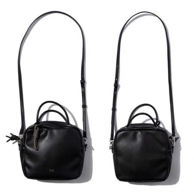 エフシーイー レディース ショルダーバッグ F/CE. テック レザー ミニ スクエア ショルダー TECH LEATHER MINI SQUARE SHOULDER (231228)
