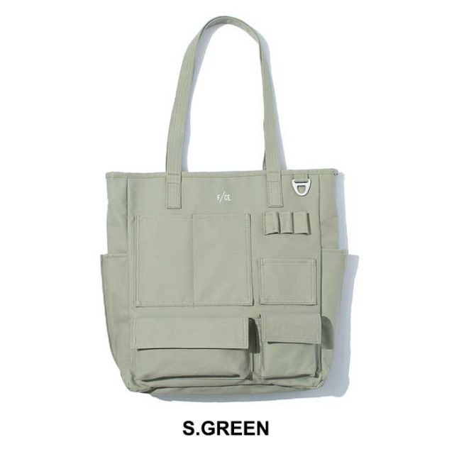 F/CE. エフシーイー トートバッグ W.R CANVAS POCKET TOTE キャンバス ポケット トート (240131)