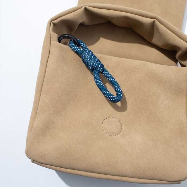 F/CE. TECH LEATHER SUEDE MINI POUCH