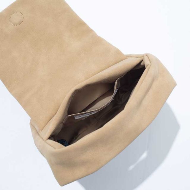 F/CE. TECH LEATHER SUEDE MINI POUCH