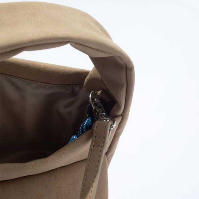 F/CE. TECH LEATHER SUEDE MINI POUCH