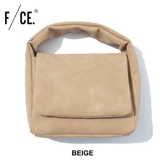 F/CE. TECH LEATHER SUEDE MINI POUCH