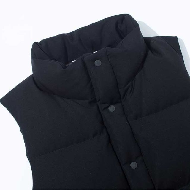 エフシーイー ダウンベスト F/CE パファー ベスト STLTH PUFFER VEST FCE×DIGAWEL ディガウェル メンズ レディース ユニセックス ブラック S / M 秋冬 (241030)