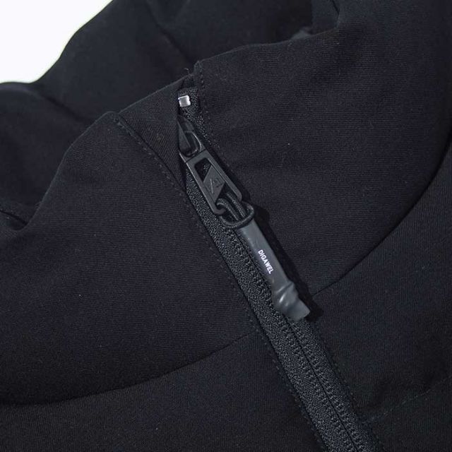 エフシーイー ダウン ジャケット パファー ジャケット F/CE STLTH PUFFER JACKET FCE×DIGAWEL ディガウェル メンズ レディース ユニセックス ブラック S / M (241030)