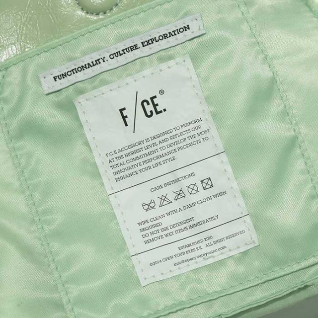 F/CE. TECH LEATHER MINI POUCH