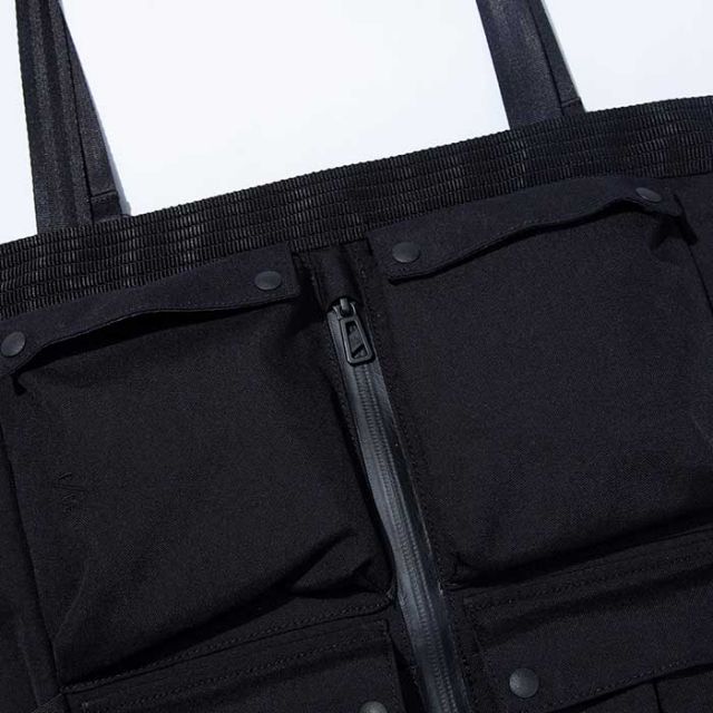 エフシーイー F/CE トートバッグ FR コーデュラ タクティカル トート FR CORDURA TACTICAL TOTE 13L 難燃 2WAY PCスリーブ 撥水 ナイロン ブラック メンズ レディース ユニセックス (241231)