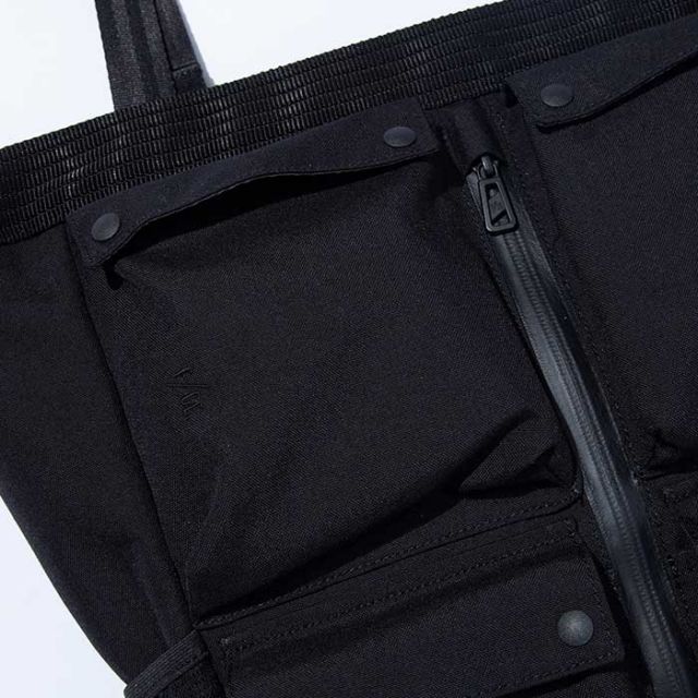 エフシーイー F/CE トートバッグ FR コーデュラ タクティカル トート FR CORDURA TACTICAL TOTE 13L 難燃 2WAY PCスリーブ 撥水 ナイロン ブラック メンズ レディース ユニセックス (241231)