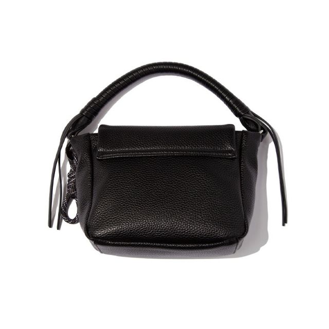 エフシーイー FCE TECH LEATHER MINI POUCH エフシーイー テックレザーミニポーチ FEL37252B0001 エコテックレザー 2WAY仕様 脱着式 高級感 レザー紐ハンドル コンパクト収納 軽量 耐久性 型崩れしにくいミニバッグ  (20250818)