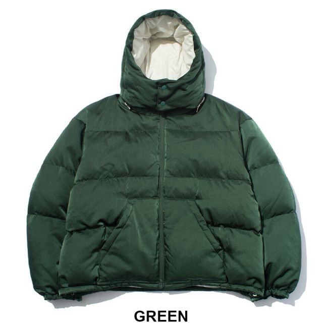 Hoodie puffer jacket(F/CE.×DIGAWEL)  BLK M フーディーパファージャケット FSP09252U0004 エフシーイー ダウンジャケット 取り外しフード 光沢ナイロン 680FP