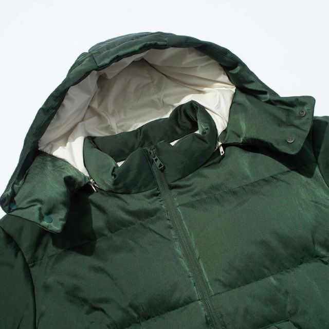Hoodie puffer jacket(F/CE.×DIGAWEL)  BLK M フーディーパファージャケット FSP09252U0004 エフシーイー ダウンジャケット 取り外しフード 光沢ナイロン 680FP