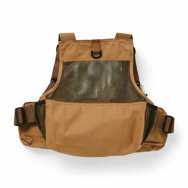 フィルソン フィッシングベスト Filson (#89130) MESH STRAP VEST TAN(170BEIGE)  22年入荷商品 メッシュ フライフィッシング ストラップ ベスト