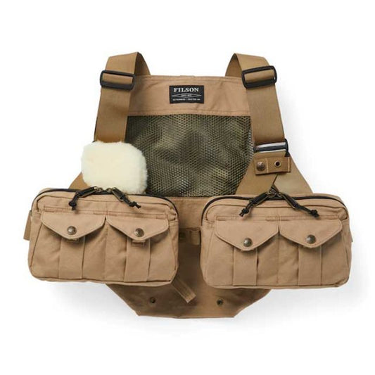 FILSON25001に統合フィルソン メッシュ フライフィッシング ストラップ ベスト Filson #89130 MESH STRAP VEST (BEIGE) 釣り 24年入荷商品 (240305)