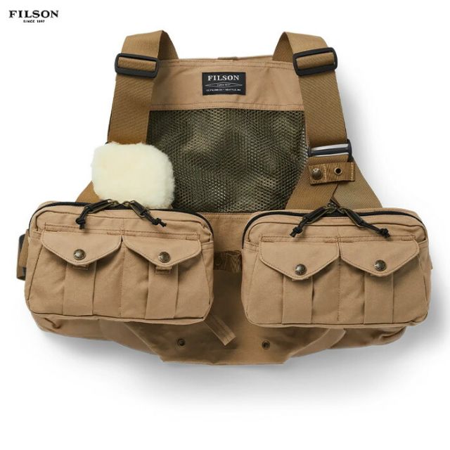 FILSON #89130 Mesh Fishing Strap Vest