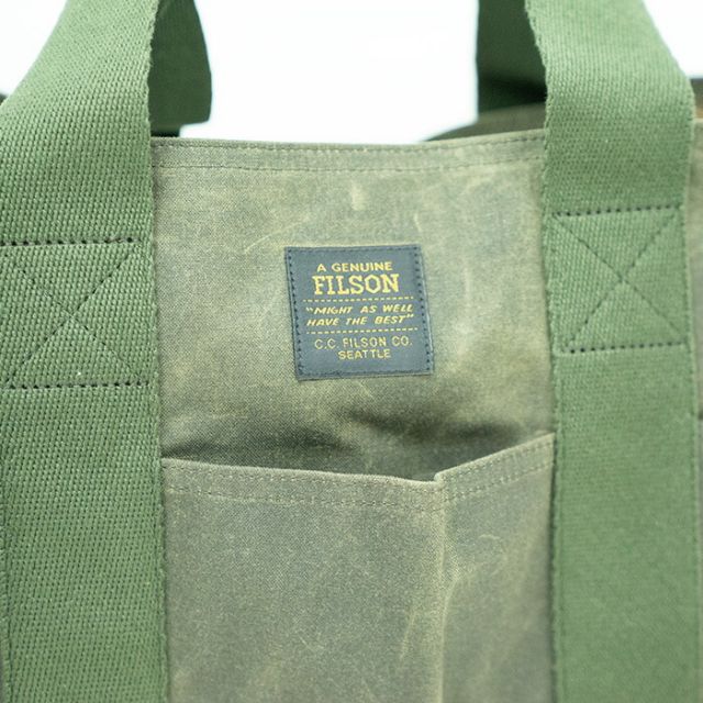 FILSON #77991 TIN CLOTH SUPPLY TOTE