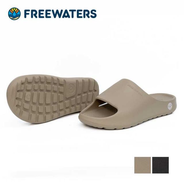 フリーウォータース サンダル FREEWATERS UO-003 Cloud9 Slide アウトドア ユニセックス ブラック ベージュ 22cm - 27cm 春夏 (240409)