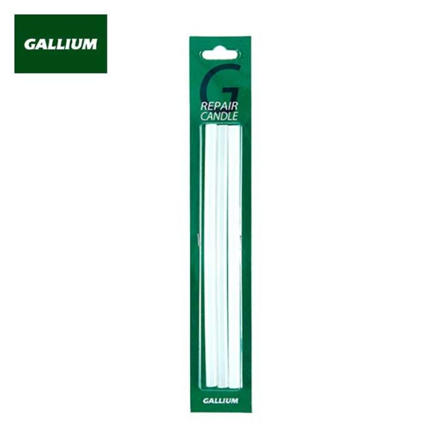 ガリウム [ TU0059 ] リペアキャンドル W (ホワイト) 3本入 ワックス穴埋め GALLIUM スノーボード スキー チューンナップ用品  [220926]