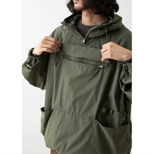 ガレージグリーンワークス アノラック garage green works [ 231202 ] TYPEWRITER SMOCK BLOUSON スモックブルゾン アウター ユニセックス [230228]