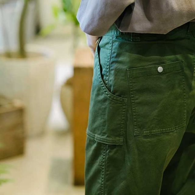 ガレージグリーンワークス ベイカーパンツ garage green works [ 231209-1 ] TOOLS BAG BAKER PANTS　ガーデニング 多ポケット [230323]