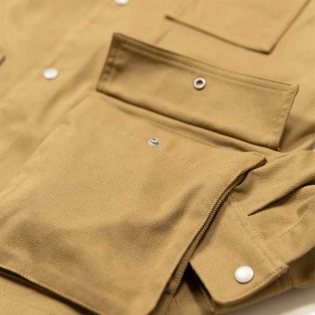 ガレージグリーンワークス カバーオール garage green works [ 231003 ] TEC DRILL GARDENER COVERALL ワークジャケット アウター ユニセックス (240225)