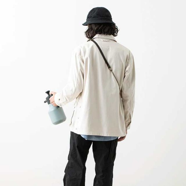 ガレージグリーンワークス カバーオール garage green works [ 231003 ] TEC DRILL GARDENER COVERALL ワークジャケット アウター ユニセックス (240225)
