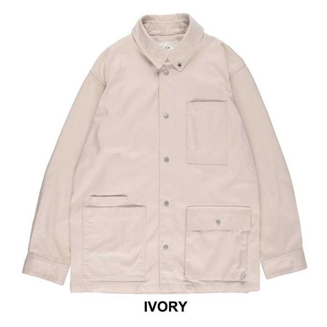 ガレージグリーンワークス カバーオール garage green works [ 231003 ] TEC DRILL GARDENER COVERALL ワークジャケット アウター ユニセックス (240225)