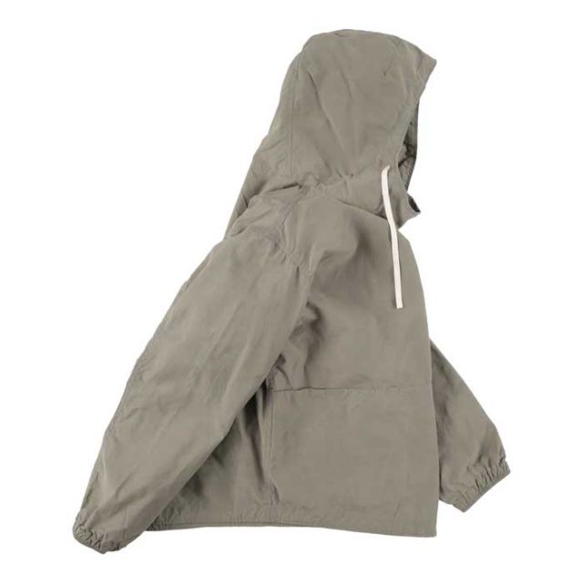 GAREGE GREEN WORKS NC WAX FOLWER P HOODED SMOCK