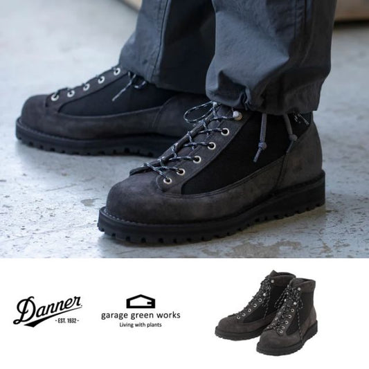 ガレージグリーンワークス ダナー コラボ ワークブーツ garage green works DANNER [ 232031 ] WASHOUGAL GGW CHARCOAL [231031]