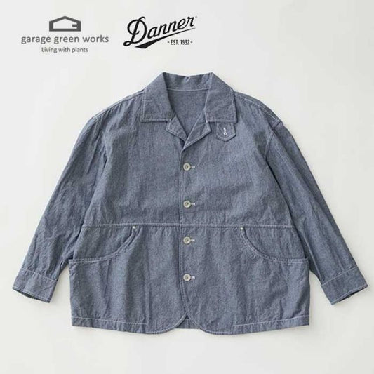 GAREGE GREEN WORKS DANNER×GGW FIELD DUNGAREE JACKET