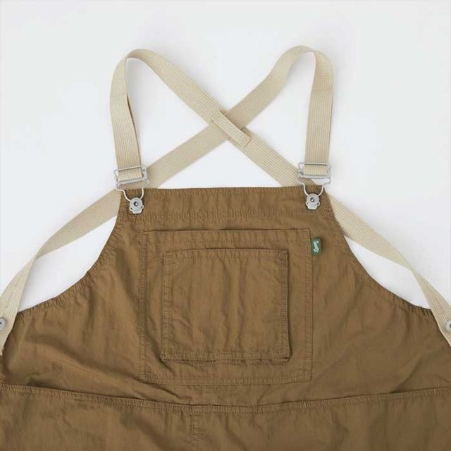ガレージグリーンワークス エプロン ダナー メンズ レディース ユニセックス garage green works 241005 DANNER×GGW NC BUFU LONG APRON グレー (240423)