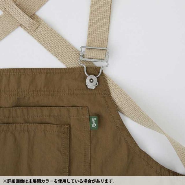 ガレージグリーンワークス エプロン ダナー メンズ レディース ユニセックス garage green works 241005 DANNER×GGW NC BUFU LONG APRON グレー (240423)