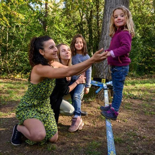 ギボン スラックライン ファンライン ツリーウェア付 FUN LINE 15m TREEWEAR GIBBON SLACKLINES 綱渡り バランストレーニング [220420]