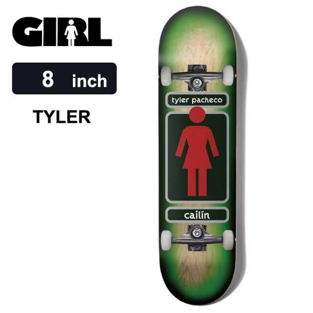 ガール スケボー コンプリート girl 初心者 7.875インチ 8.0インチ スケートボード 国内正規品 完成品 大人 中学生 セット GC93-2 93TIL SMU COMPLETE MIKE CARROLL 初心者用 人気 おしゃれデザイン コンプリートセット