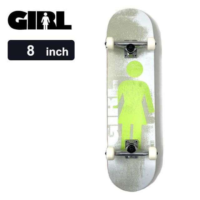 スケボー コンプリート ガール GIRL GPC40-2 PRICE POINT COMPLETE MIKE CARROLL 8.0 x 31.5インチ スケートボード 完成品 初心者用 人気 おしゃれデザイン コンプリートセット