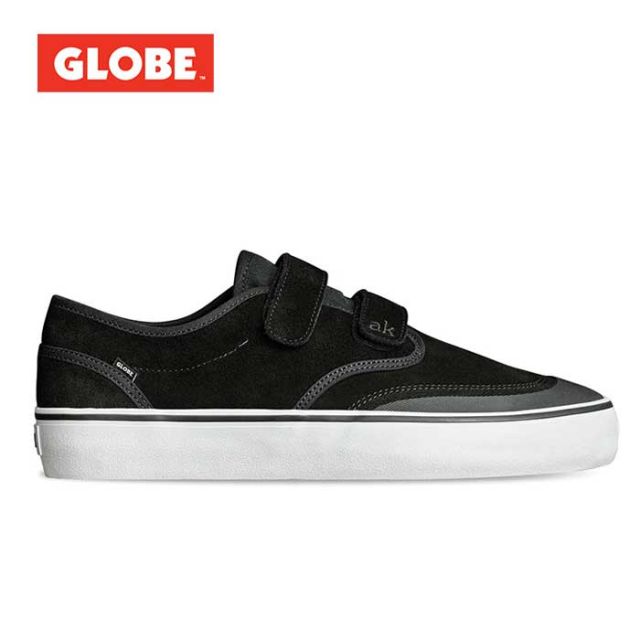 GLOBE グローブ スケートシューズ Motley II Strap BLK/WHT メンズ スニーカー スケシュー [220628]