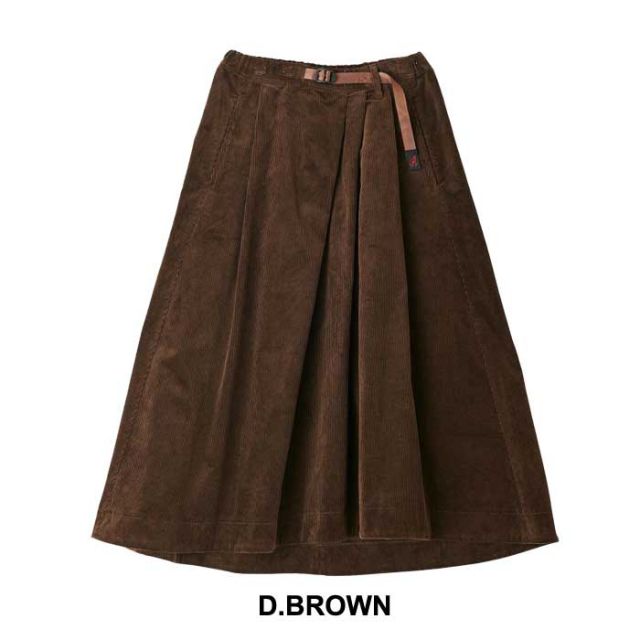 グラミチ スカート GRAMICCI [ G2FW-SK008 ] CORDUROY TALECUT SKIRT コーデュロイテイルカットスカート レディース [220930]