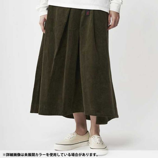 グラミチ スカート GRAMICCI [ G2FW-SK008 ] CORDUROY TALECUT SKIRT コーデュロイテイルカットスカート レディース [220930]