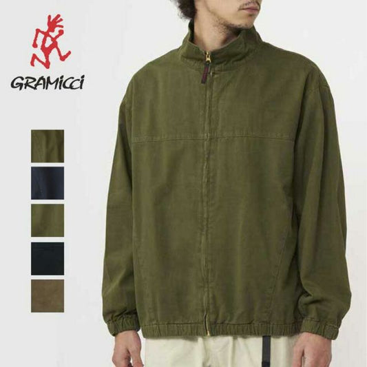 グラミチ メンズ アウター Gramicci [ G3FM-J002 ] TWILL-AROUND JACKET ツイルアラウンドジャケット G3FM-J002 スタンドカラーブルゾン ECO COTTON TWILL コットン100% 耐久性 ハリ感 メンズ レディース ユニセックス ベトナム製 [230822]