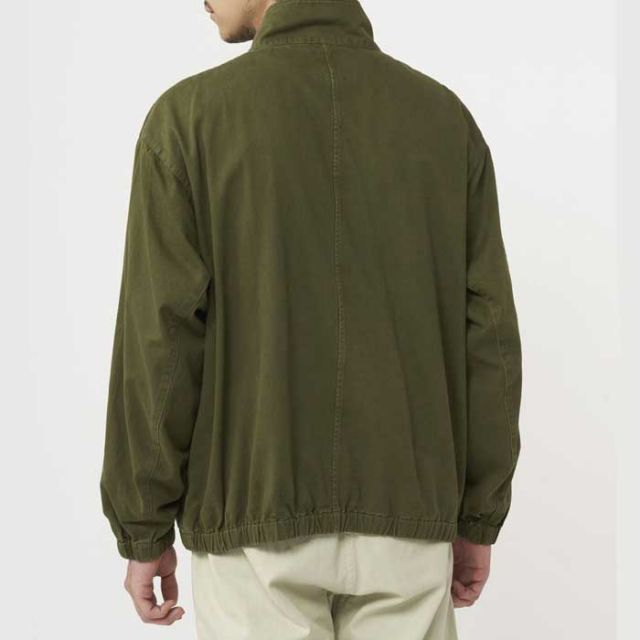 グラミチ メンズ アウター Gramicci [ G3FM-J002 ] TWILL-AROUND JACKET ツイルアラウンドジャケット G3FM-J002 スタンドカラーブルゾン ECO COTTON TWILL コットン100% 耐久性 ハリ感 メンズ レディース ユニセックス ベトナム製 [230822]