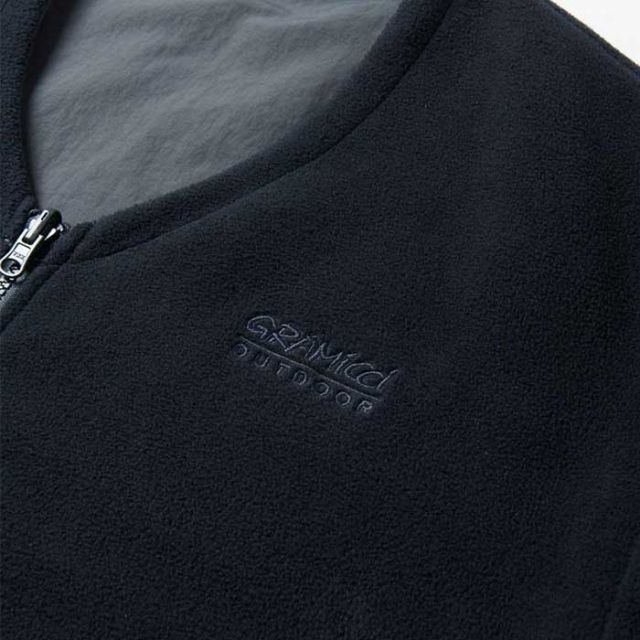 グラミチ アウター GRAMICCI (G3FU-J031) REVERSIBLE FLEECE CARDIGAN リバーシブルフリースカーディガン ユニセックス [231005]