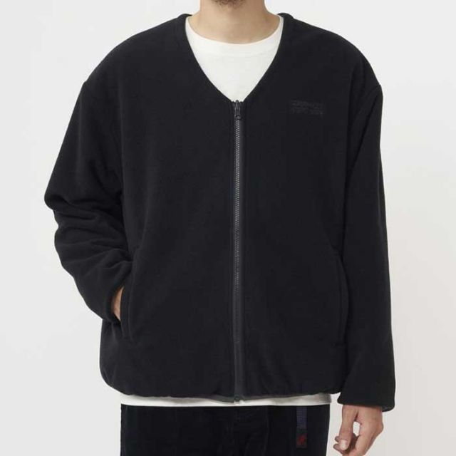 グラミチ アウター GRAMICCI (G3FU-J031) REVERSIBLE FLEECE CARDIGAN リバーシブルフリースカーディガン ユニセックス [231005]