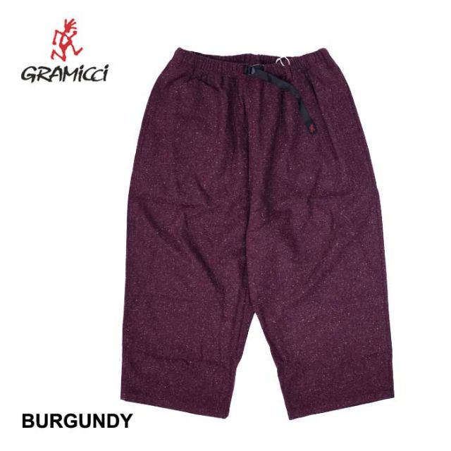 グラミチ レディース パンツ GRAMICCI (GLP3-FJP02) SPECKLED WOOL B BALOON PANT ウールブレンドバルーンパンツ [231005]