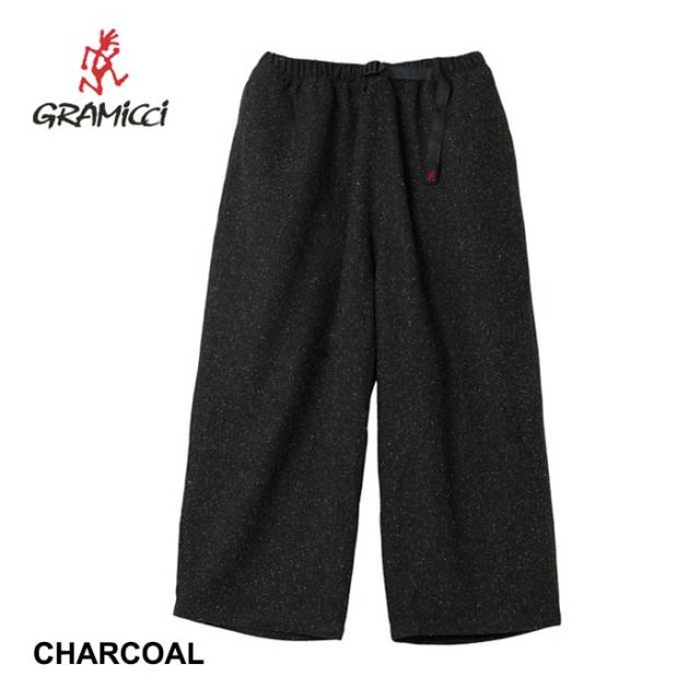 グラミチ レディース パンツ GRAMICCI (GLP3-FJP02) SPECKLED WOOL B BALOON PANT ウールブレンドバルーンパンツ [231005]