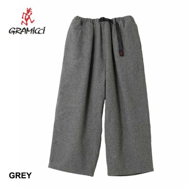 グラミチ レディース パンツ GRAMICCI (GLP3-FJP02) SPECKLED WOOL B BALOON PANT ウールブレンドバルーンパンツ [231005]