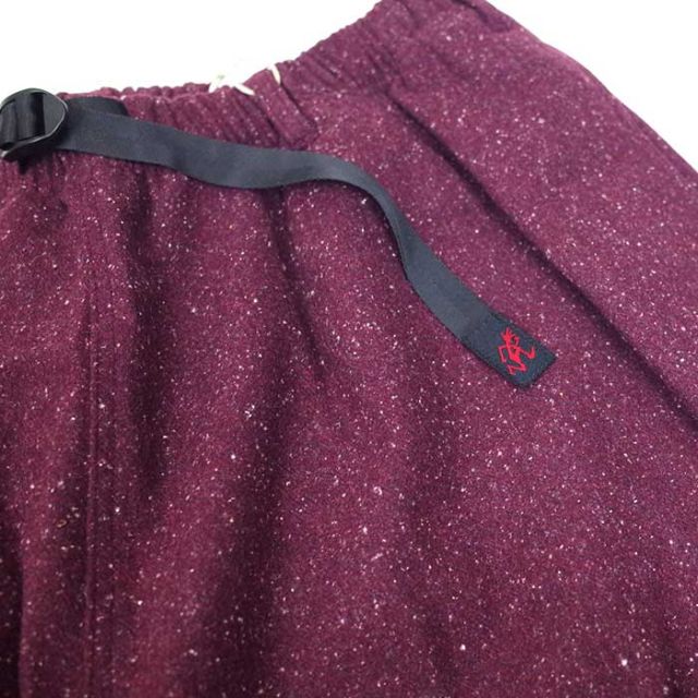 グラミチ レディース パンツ GRAMICCI (GLP3-FJP02) SPECKLED WOOL B BALOON PANT ウールブレンドバルーンパンツ [231005]