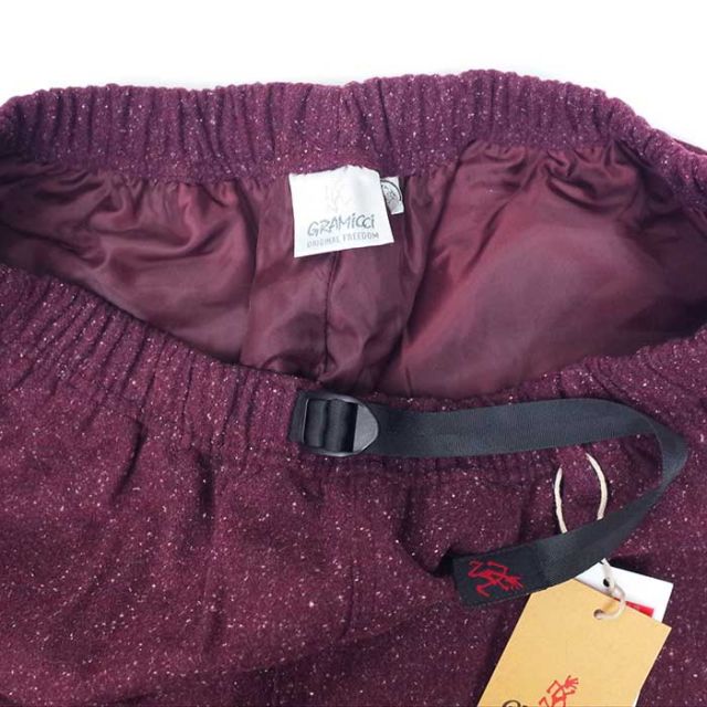 グラミチ レディース パンツ GRAMICCI (GLP3-FJP02) SPECKLED WOOL B BALOON PANT ウールブレンドバルーンパンツ [231005]
