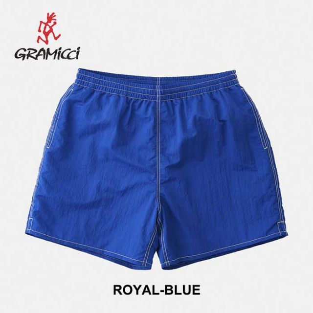グラミチ スイムショーツ ショートパンツ メンズ レディース ユニセックス GRAMICCI G3SU-P038 DRIFT SWIM SHORT ドリフトスイムショーツ 撥水 塩素対応 プール 水着 ラッシュガード 海 ブルー 総柄 春夏 S / M / L (240421)