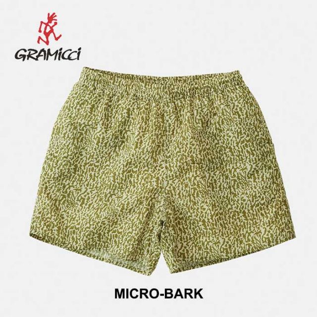グラミチ スイムショーツ ショートパンツ メンズ レディース ユニセックス GRAMICCI G3SU-P038 DRIFT SWIM SHORT ドリフトスイムショーツ 撥水 塩素対応 プール 水着 ラッシュガード 海 ブルー 総柄 春夏 S / M / L (240421)