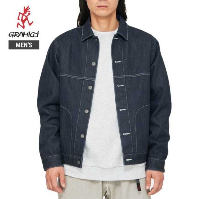 グラミチ デニムジャケット ジージャン 日本製 gramicci G4FM-J012 MEADOWS RANCH JACKET メドウズランチジャケット KAIHARA カイハラデニム (240930)