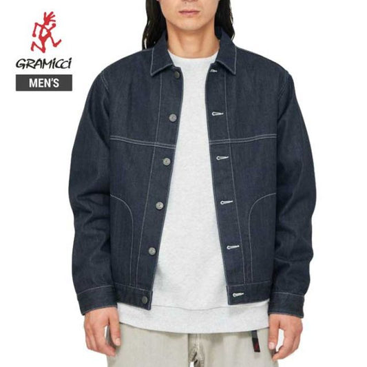 グラミチ デニムジャケット ジージャン 日本製 gramicci G4FM-J012 MEADOWS RANCH JACKET メドウズランチジャケット KAIHARA カイハラデニム (240930)